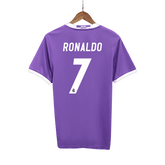 Real Madrid RONALDO #7 Auswärts-Fußballtrikot Retro 2016/17